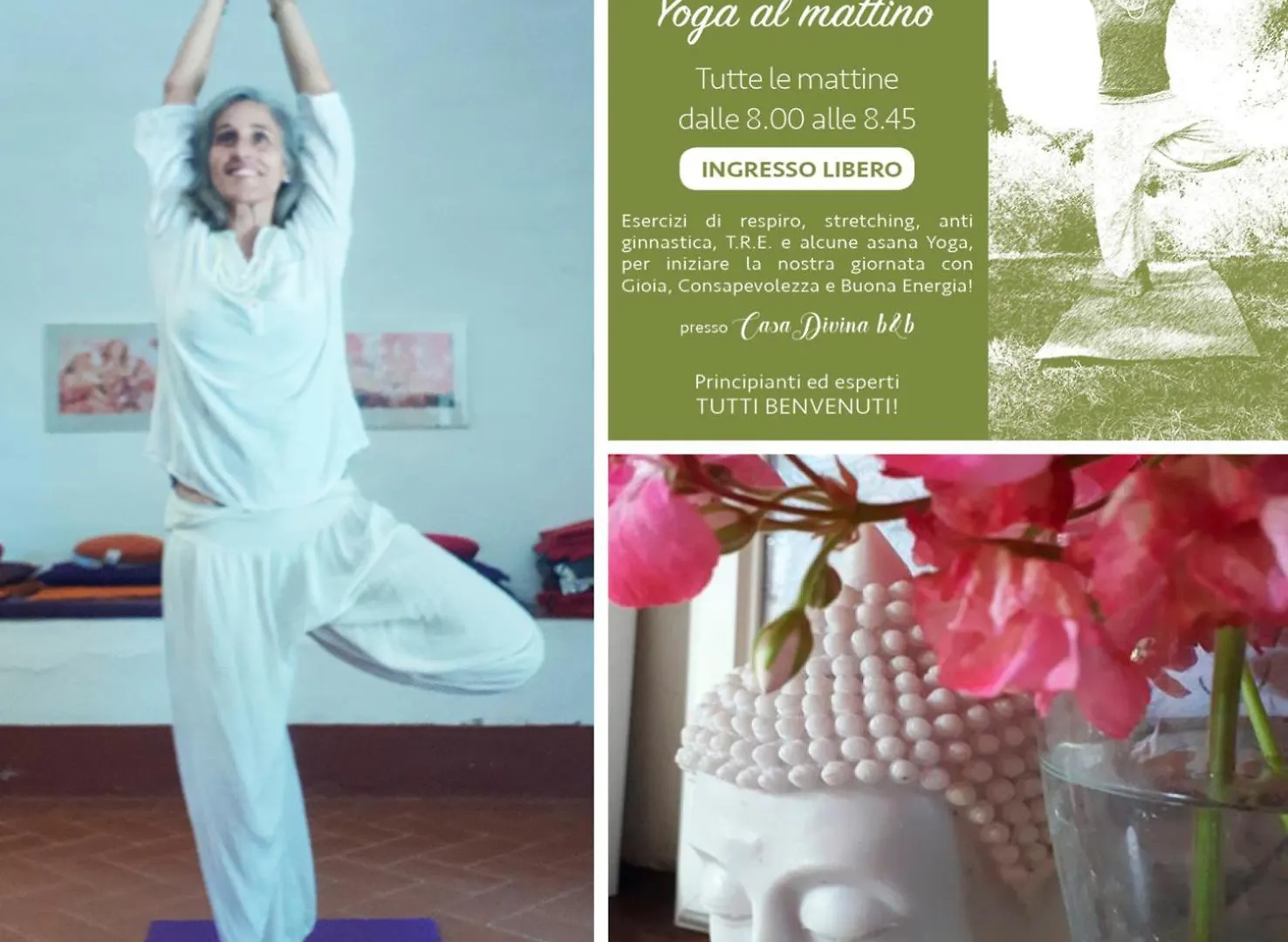 Casa Divina B&B Toscana Yoga Natura Plant Based Lorenzana Italy