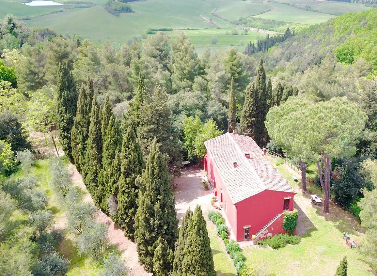 Oda ve Kahvaltı Casa Divina B&B Toscana Yoga Natura Plant Based Lorenzana